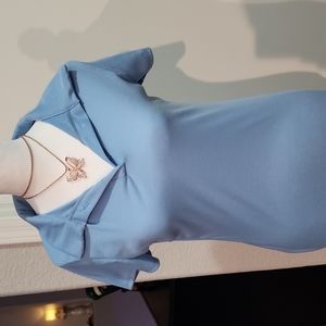 Light blue casual dress
